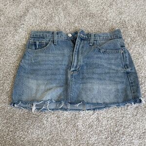 Altar’d State Jean Skirt